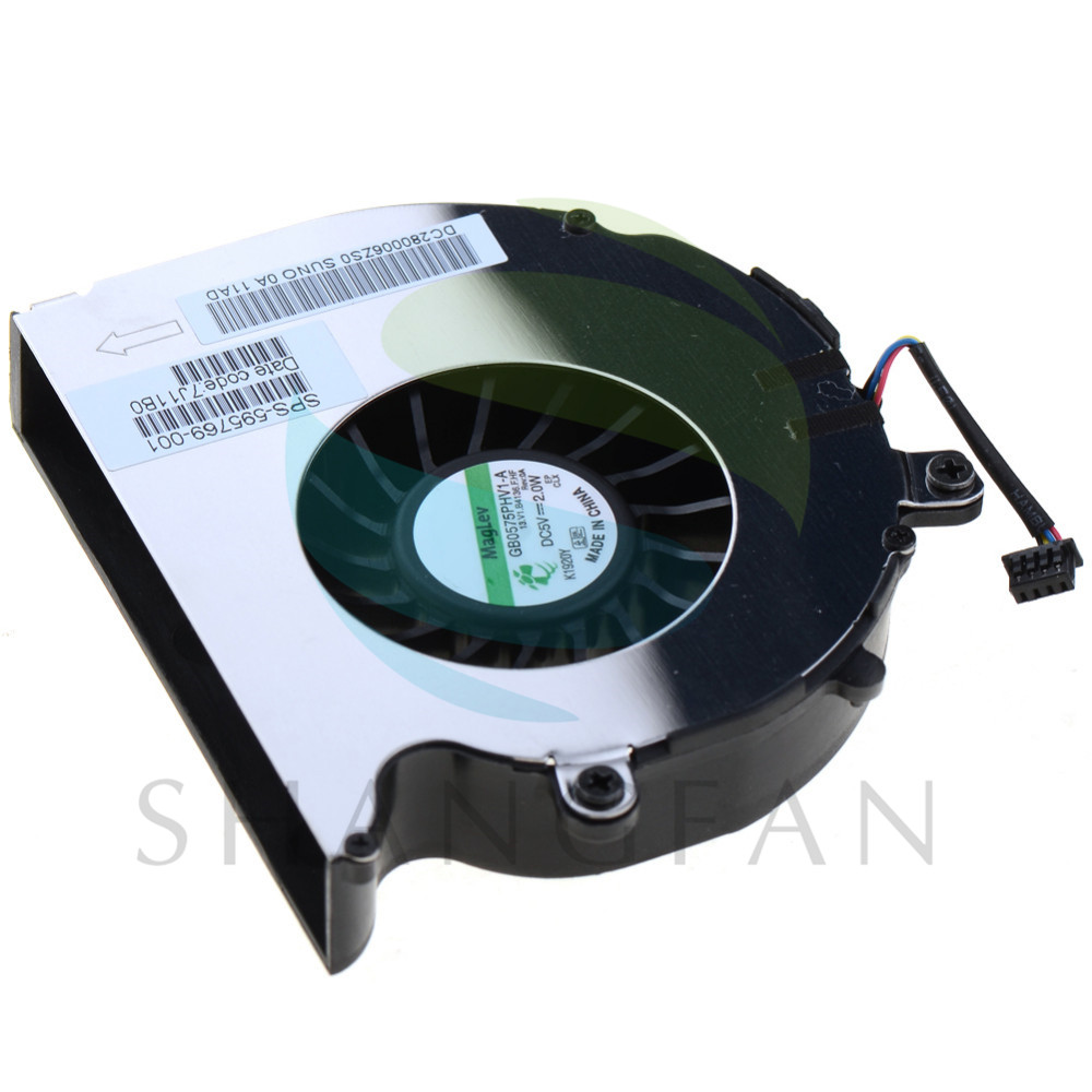 Laptops Notebook Computer Replacements Cpu Cooling Fans Fit For HP EliteBook 8540P 8540w 595769-001 GB0575PHV1-A B4136 VCY78 P72