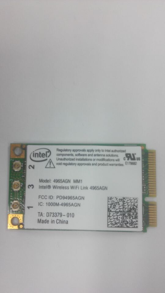 Intel 4965AGN 4965ANMMW 4965AGMMMW Mini PCI-e WLAN Wireless Wifi Card SPS:441086-001 for HP 2510P 2710P 6510B 6910P laptop
