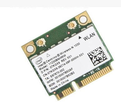 Intel Wireless-n 1030BN 11230BNHMW D/PN:07KGX9 Half Mini Pci-e BT3.0 Wireless Card for for Dell Inspiron N7110 laptop