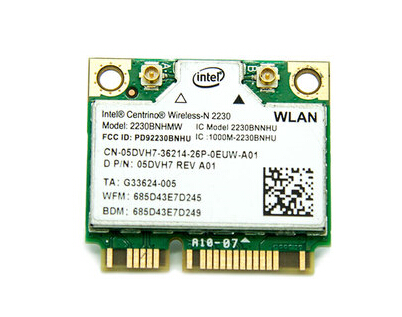 Intel Wireless-N 2230 2230BN 2230BNHMW Half Mini PCI-e 300Mbps+Bluetooth4.0 Wireless Card