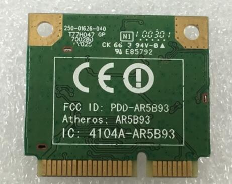 Atheros AR9283 AR5B93 Half Mini PCI-e 300Mbps Wlan Wireless Wifi Card for Acer Asus Sony