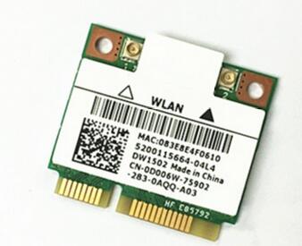 Qualcomm Atheros AR9285 AR5B95 DW1502 150Mbps Half Mini PCI-Express Wireless Wifi Card For Dell N5040 N5110 N311Z