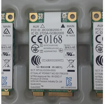 Qualcomm Gobi2000 HSPA 3G Mini PCIe WWAN Card UN2420 SPS:531993-001 for HP 2540P 2740P 8440P 8440W 8540P 8540W 8740P 8740W
