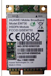 HuaWei EM730 Mini PCI-e HSPA Wireless WWAN Wlan Card