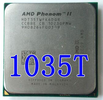 AMD   Phenom X6 1035T X6-1035T 2.6GHz Six-Core CPU Processor HDT35TWFK6DGR 95W Socket AM3 938pin