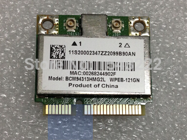 BroadCom BCM94313HMG2L BCM4313 Half Mini PCI-e WLAN Card FRU:04W3750 for Lenovo B490 B590 G505 S400 S500 Z400 laptop