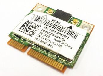 BroadCom Dual band BCM943224HMS BCM43224 DW1520 300Mbps 2.4/5G Half Mini PCIe Wireless card