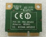 Atheros AR9283 AR5B93 Half Mini PCI-e 300Mbps Wlan Wireless Wifi Card for Acer Asus Sony