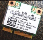 Atheros AR9285 AR5B195 DW1702 AR9002WB-1NGCD Half Mini PCIe WLAN BlueTooth3.0 Card for DELL 14R 15R N4010 N5010