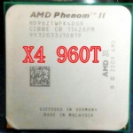 AMD Phenom X4 960T 3GHz Quad-Core CPU Processor HD96ZTWFK4DGR 95W Socket AM3 938pin