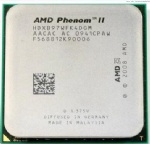 AMD Phenom X4 B97 Quad-Core DeskTop CPU HDXB97WFK4DGM Socket AM3