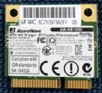 AzureWave AW-NB097H AW-NB100H AW-NB126H AR9485 AR3012 AR5B225 Half Mini PCI-e 300Mbps+BT4.0 Wifi Wlan Wireless Card