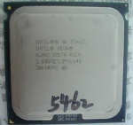 Intel Xeon E5462 processor (2.8GHz/12MB/4 cores/Socket 771/1600MHz)Original Server CPU